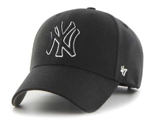 47 Brand MLB New York Yankees Cap - B-MVPSP17WBP-BKC