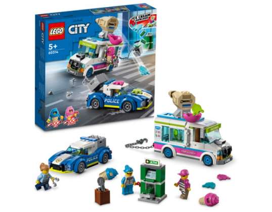 LEGO City - Achtervolging van een ijswagen (60314)