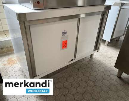 Auction: Stainless steel work cabinet PREMIUM (new, cl. Transport damage)