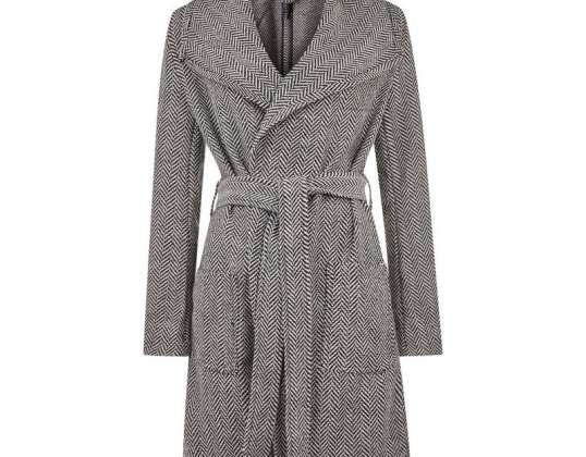 Moteriški elegantiški žieminiai paltai - didmeninė prekyba drabužiais