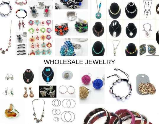 Wholesale costume jewellery - Fashion accessories mix pallet
