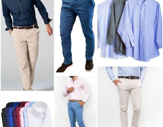 Značkové tričká a nohavice - pánske zimné oblečenie