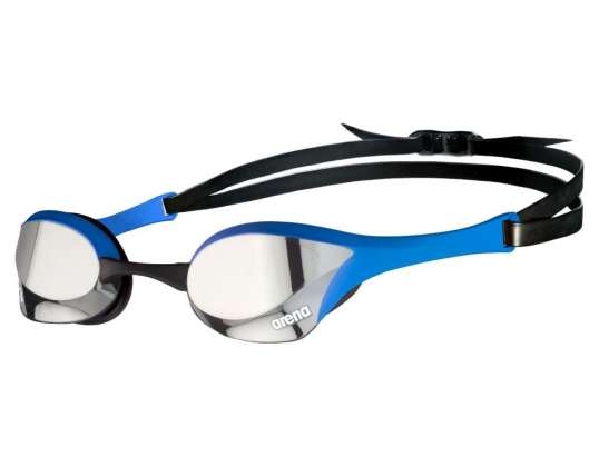 ARENA SWIMMING GOGGLES COBRA ULTRA SWIPE MIRROR SILVER-BLUE 002507/570