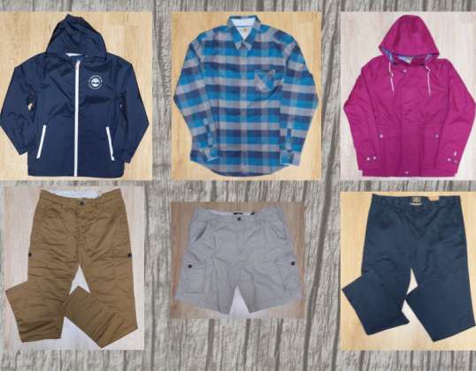 Men's, women's and children's clothing Timberland