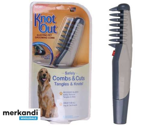 PEIGNE ÉLECTRIQUE POUR CHIENS ET ANIMAUX SKU:410-A (stock en Pologne)