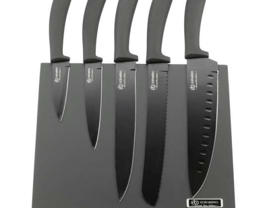 EB-956 Set de cuțite Edënbërg din 6 piese - cu suport magnetic