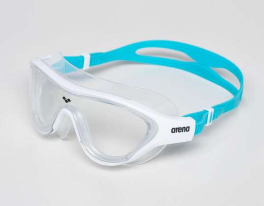 ARENA SCHWIMMBRILLE THE ONE MASK JUNIOR KLAR-WEISS-HELLBLAU 004309/202