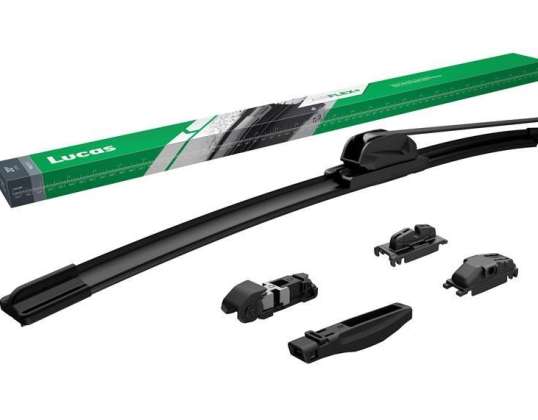 Lucas AirFlex | wiper blade | flat blade | 15 &quot;| 380 mm | + adapters