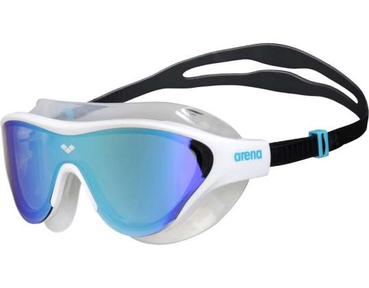 ARENA MASK SWIMMING GOGGLES THE ONE MASK MIRROR BLUE-WHITE-BLACK 004308/100