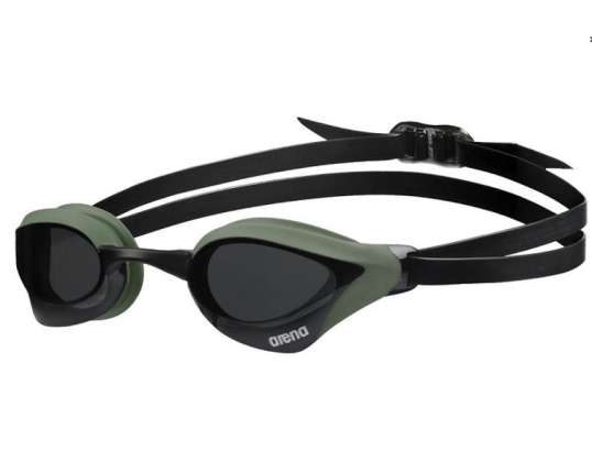 ARENA SWIMMING GOGGLES COBRA CORE SWIPE SMOKE-ARMY-BLACK 003930565