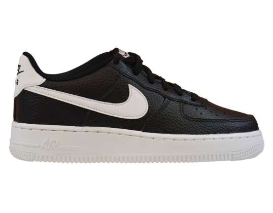 Nike Air Force 1 GS Black/White Women's Junior Shoes - CT3839-002