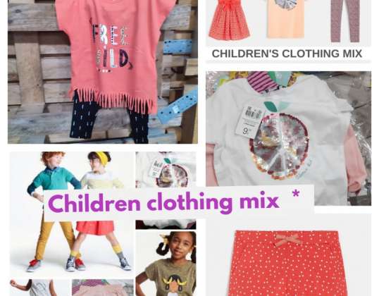Lente/zomer kledingbundel voor baby's en kinderen - verschillende merken en maten