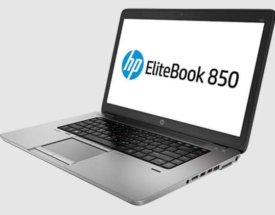 HP EliteBook 850 G1 Laptop i5-4300U 8GB RAM 256GB SSD - Hurtownia 49 sztuk dostępnych