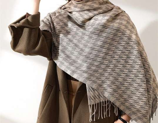 Varietate de eșarfe de pătură premium din cașmir XXL GIANI BERNINI pentru femei - de înaltă calitate