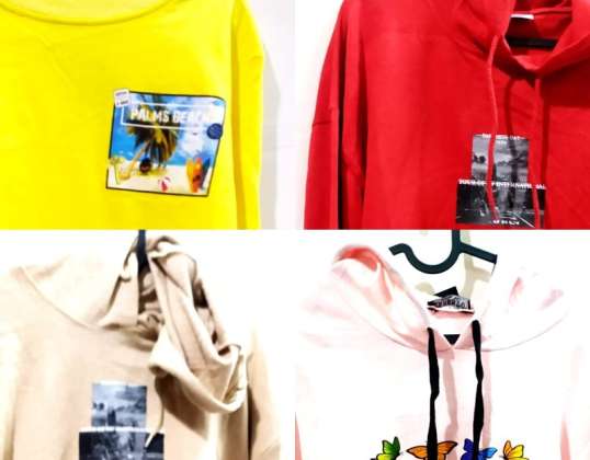 Erkekler ve Kadınlar için Çok Çeşitli Unisex Sweatshirtler - Avrupa Markalarından S-XXL Bedenler