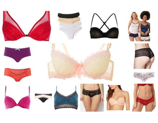 Glamour-Mix-Dessous & Unterwäsche - Verschiedene Dessous, Höschen, BH-Sets und mehr