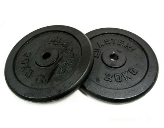 Iron Weight Plate MASTER 20 kg  pair