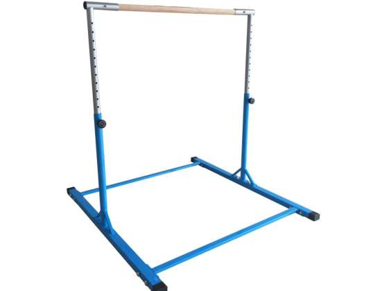 Bare de gimnastică MASTER 150 cm -albastru