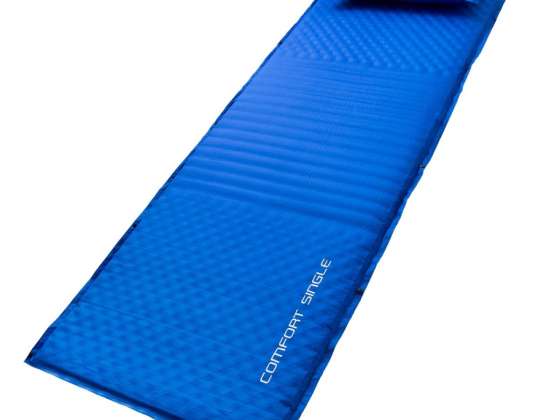 Self inflating mat KING CAMP Comfort Single   blue