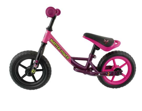 Balance Bike MASTER Power lapsille - vaaleanpunainen