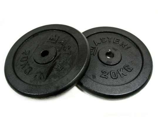 Iron Weight Plate MASTER 20 kg (paar)