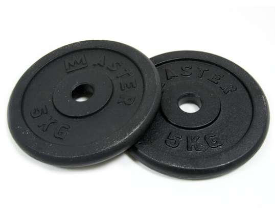 Iron Weight Plate MASTER 5 kg  pair