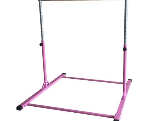 Bare de gimnastică MASTER 150 cm - roz