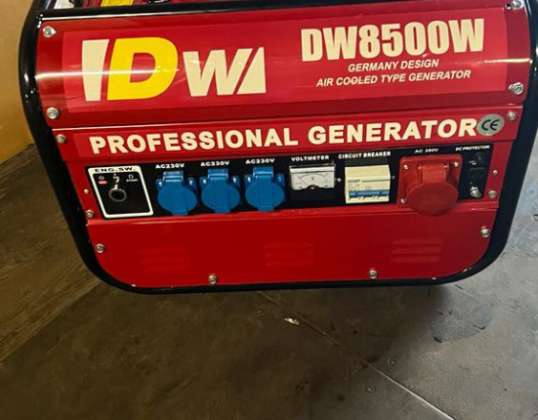 Gerador IDW Stromerzeuger DW8500W 4-Takt Benzin