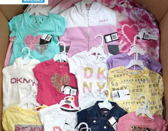 DKNY vente en gros de filles ensembles 100pcs