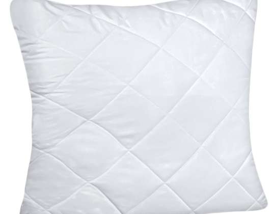 PILLOW 40x40 QUILTED MICROFIBER ANTIALLERGIC (PMP4040)