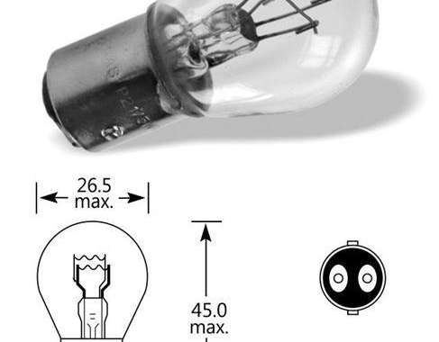 Elta VisionPro | Gloeilamp | 24V 21/5W Bay15d P21/5W