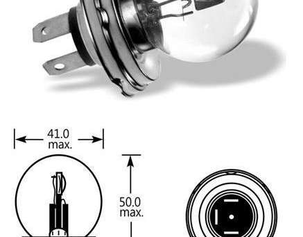 Elta VisionPro | Ampoule | 12V 45/40W P45T R2