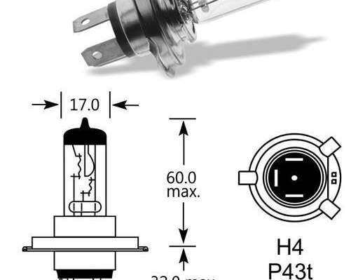 Trgovina na debelo Elta VisionPro | Žarnica | 12V 100/90W P43t H4