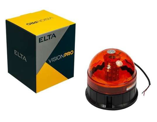 Elta VisionPro | LED beacon| 40 SMD | 12/24V | plain base, screwable