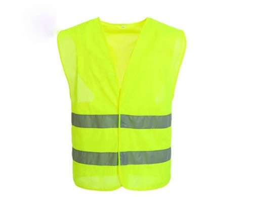 Safety vest | yellow | size: child 45 x 50 cm