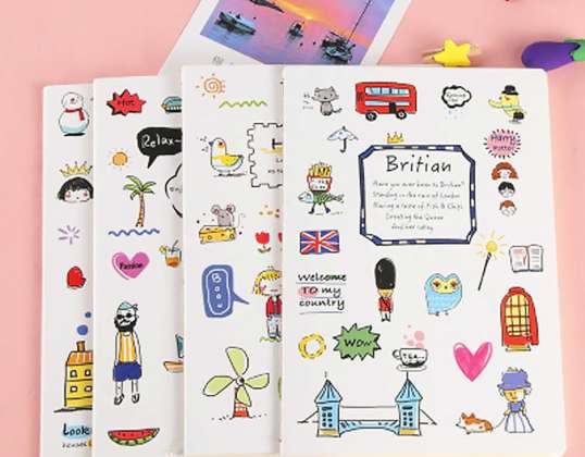 NOTEBOOK A5 COUNTRIES