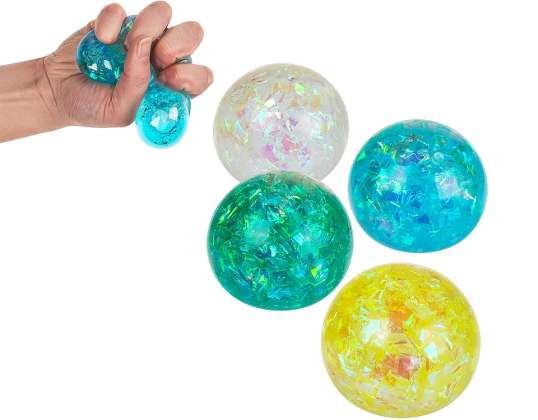 JOOBT stiskanje lopte, šareno, 4 vrste boja