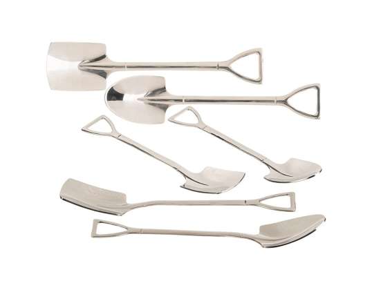 NGIOT Stainless Spoon, shovel 15,5 x 3,5 cm, 2pcs