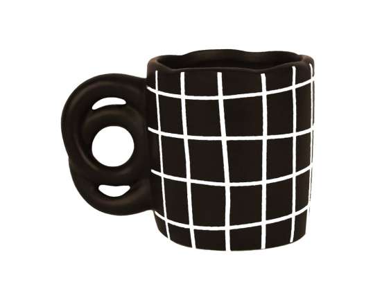Helio Ferretti Handmade Mug, Black