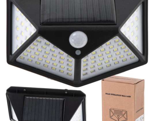 Solar lamp motion and dusk sensor 100 LED