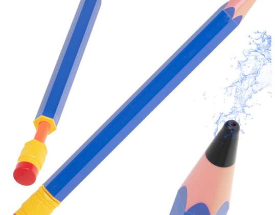 Sikawka injekčná striekačka vodná pumpa ceruzka 54cm modrá