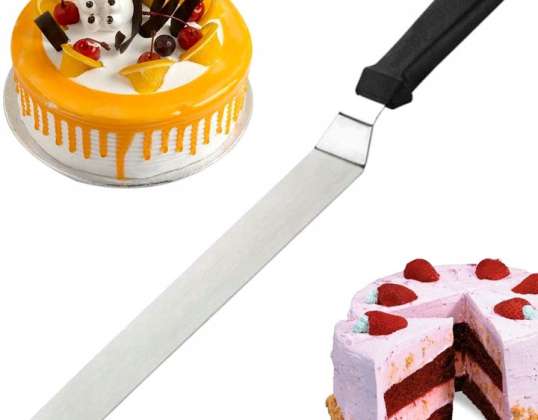 Ramenný cukrárenský nôž na krémové dekoračné torty