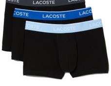 Sæt med 3 Lacoste Boxer Shorts engros - Detailpris 42 €, engrospris 19 €