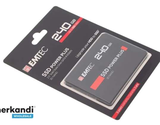 SSD EMTEC de 240 Gb de 2,5" | Nuevo | Venta al por mayor - Unidad de estado sólido - 240 GB