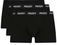 Special Offer: Set of 3 Hugo Boss Boxer Shorts - Size S to XL - Color Black - New Collection