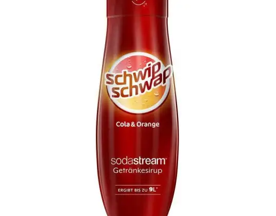 Xarope para SodaStream Schwip Schwap Cola Laranja