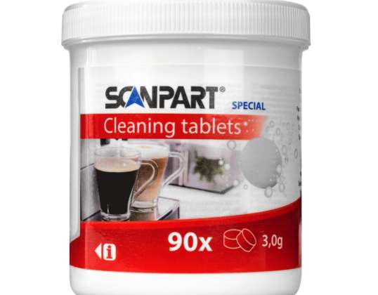 Scanpart temizleme tabletleri 90 adet