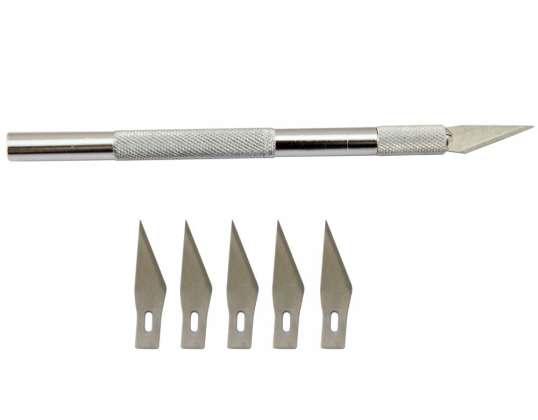 Model knife 6 blades