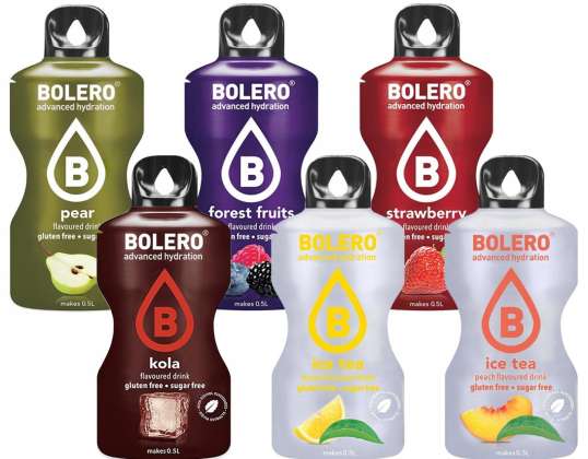 Bolero Sticks Set mit 6 Geschmacksrichtungen