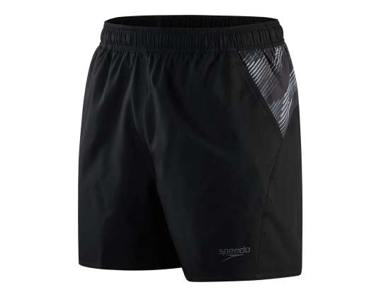 Shorts för män Speedo Sport Pnl AMBLACK/USA CHARCOAL storlek M 8-13535F903
